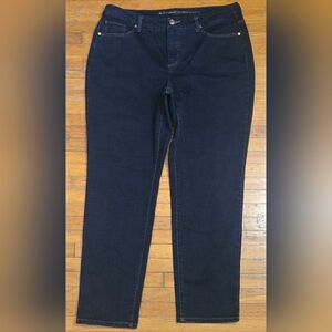 Chico's Deep Indigo Skinny Jeans